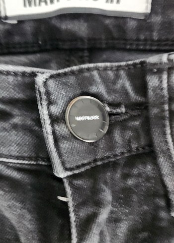 Siyah Erkek Kot Pantolon 27/30 - Görsel 4