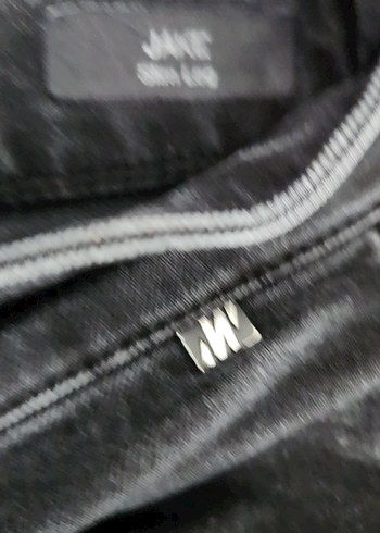 Siyah Erkek Kot Pantolon 27/30 - Görsel 5