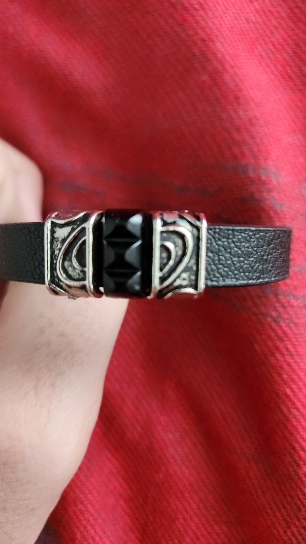 SPOLO Parlak siyah Renk Bileklik saat set - Görsel 4