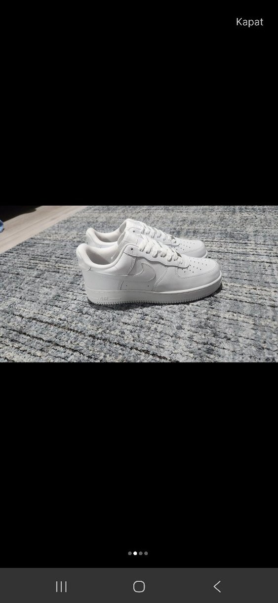 Nike Air Force 1 43 NO SIFIRR - Görsel 2