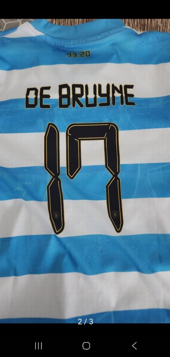 Beyaz Mavi Çizgili Erkek Forma Takımı - Görsel 2