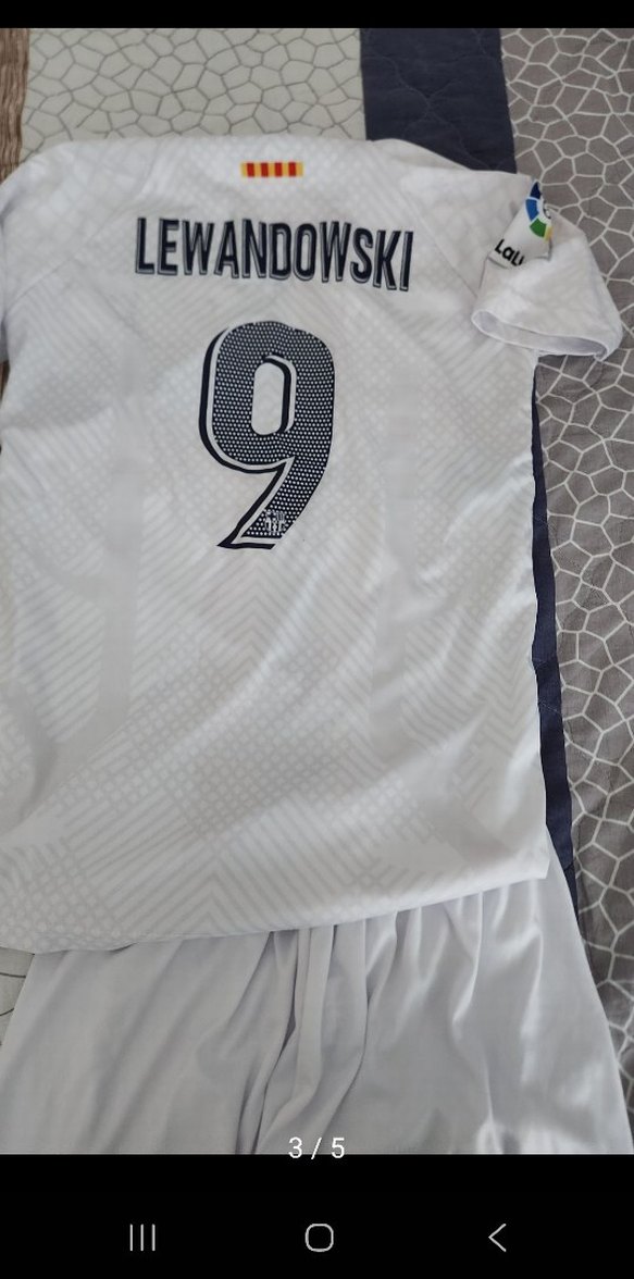 Beyaz Erkek Kısa Kollu Spor Forma Takımı - Görsel 3