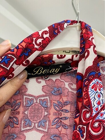m Beden kırmızı Renk Kimono