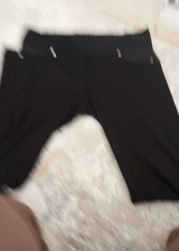 Siyah Kemerli  Pantolon - Görsel 7