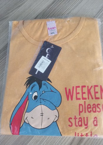 xxl Beden Camel Renkli Baskılı Mini Kadın Pijama Takımı