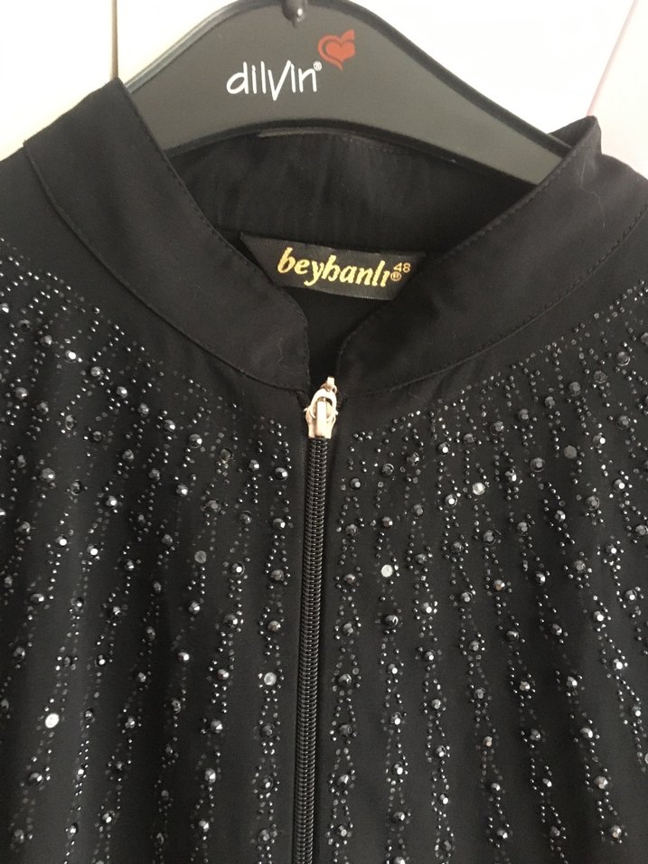 Uzun Siyah Gotik Kadın Elbise - Görsel 3