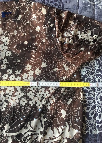 Yarım kol uzun elbise - Görsel 5