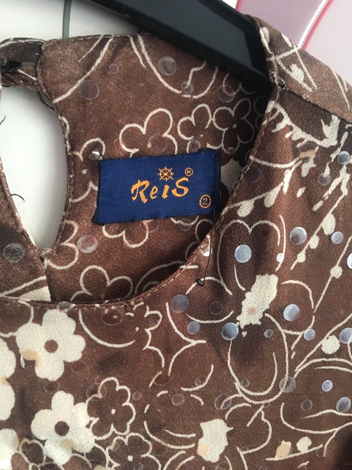 Yarım kol uzun elbise - Görsel 3