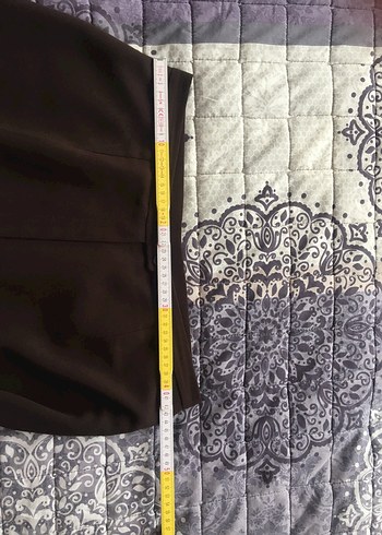 Kahverengi Kadın Ofis Kumaş Pantolon - Görsel 5