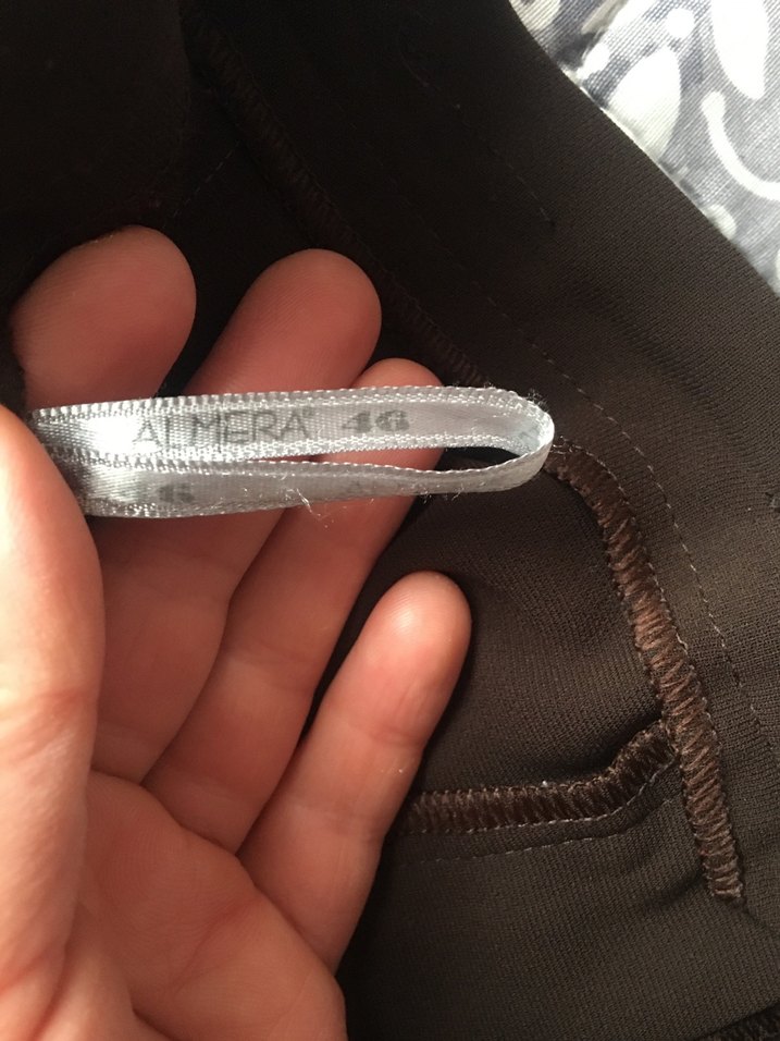 Kahverengi Kadın Ofis Kumaş Pantolon - Görsel 2