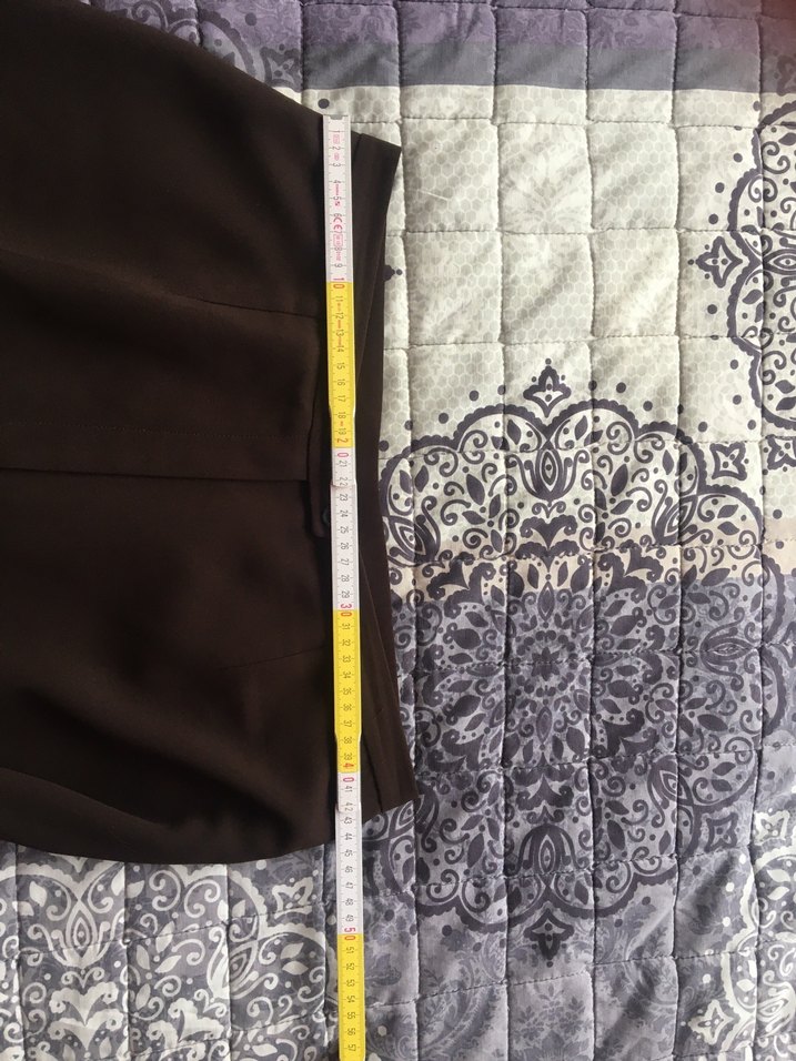 Kahverengi Kadın Ofis Kumaş Pantolon - Görsel 5