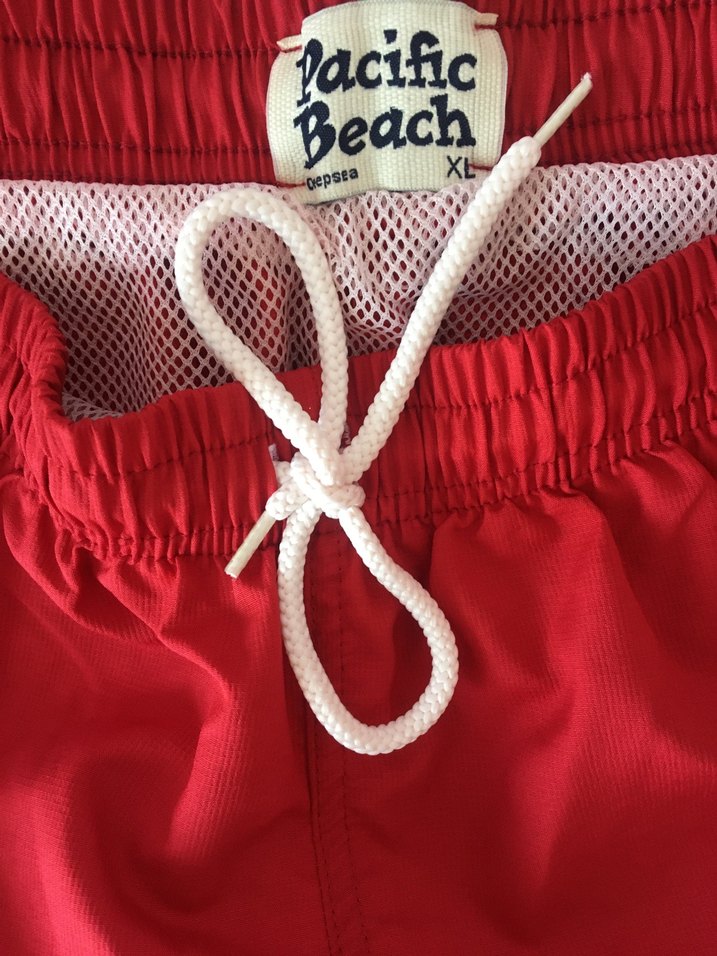 Kırmızı Erkek Mini Şort Mayo - Görsel 2