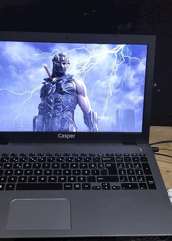 Gri Casper Laptop - Görsel 4