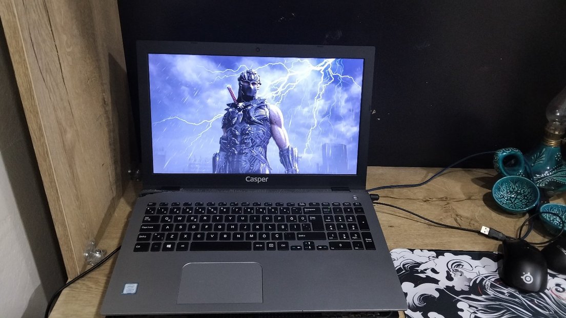 Gri Casper Laptop - Görsel 4