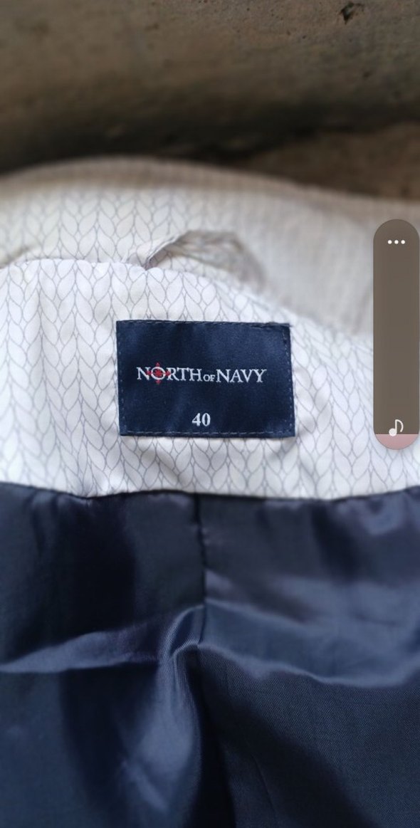 North of Navy Gri Erkek Rozeti 40 Beden - Görsel 2