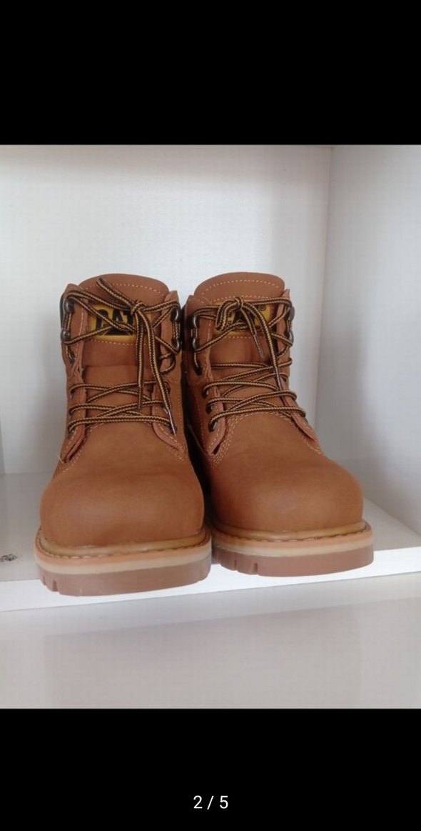 Tokalı Kahverengi Erkek Biker Outdoor Bot - Görsel 2