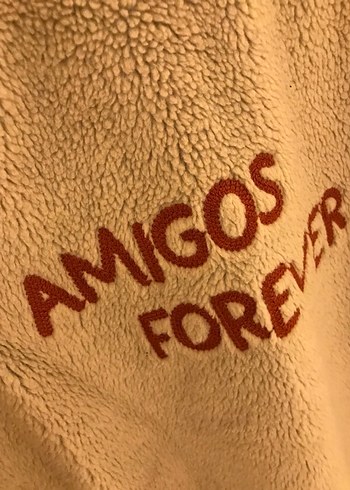 Kız Çocuk Kahverengi Peluş Sweatshirt - Görsel 7