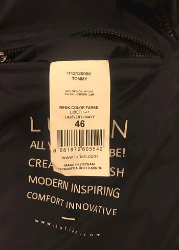 Siyah Erkek Mont, Yüksek Yaka, çok iyi durumda , çok sıcak - Görsel 11