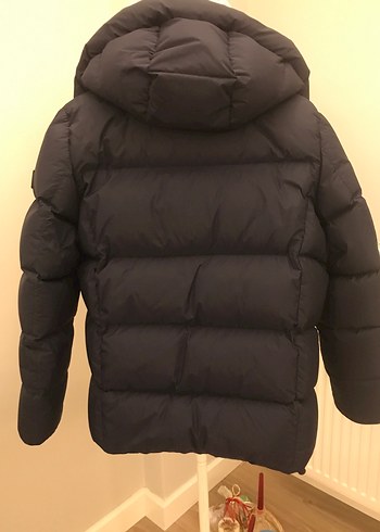 Siyah Erkek Mont, Yüksek Yaka, çok iyi durumda , çok sıcak - Görsel 2