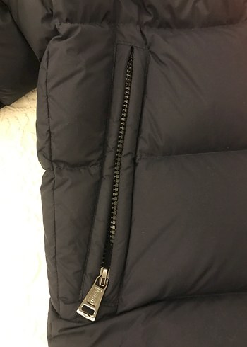 Siyah Erkek Mont, Yüksek Yaka, çok iyi durumda , çok sıcak - Görsel 9