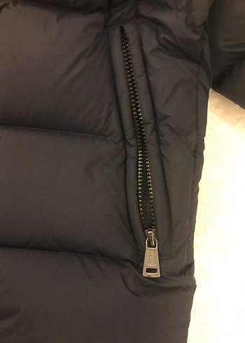 Siyah Erkek Mont, Yüksek Yaka, çok iyi durumda , çok sıcak - Görsel 8