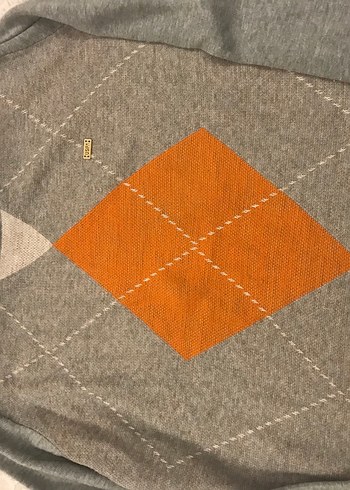 Gri Uzun Kollu Triko Kadın Kazak - Görsel 7