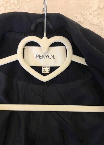 Lacivert Uzun Kadın Trençkot - Görsel 12