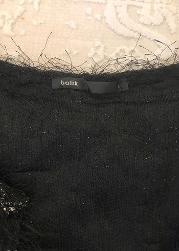 Siyah Kürklü Kadın Midi Hırka - Görsel 8