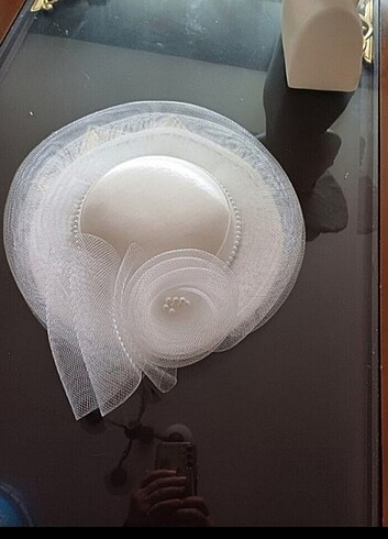 Gelin şapkasi vualet nikah kepi 