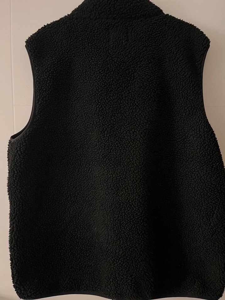 Erkek Siyah Fermuarlı Yüksek Yakalı Yelek - Görsel 2