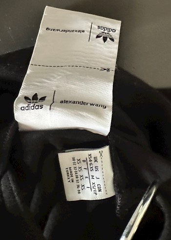 Siyah Baskılı Alexander wang adidas yoga tulım - Görsel 6