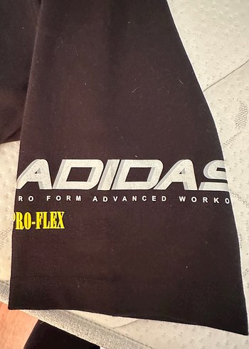 Siyah Baskılı Alexander wang adidas yoga tulım - Görsel 7