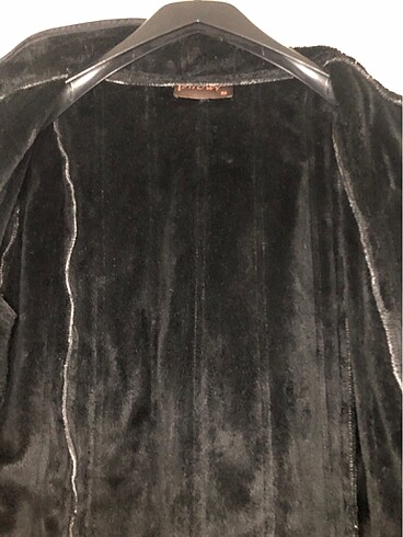 İçi kürklü siyah mont. - Görsel 8