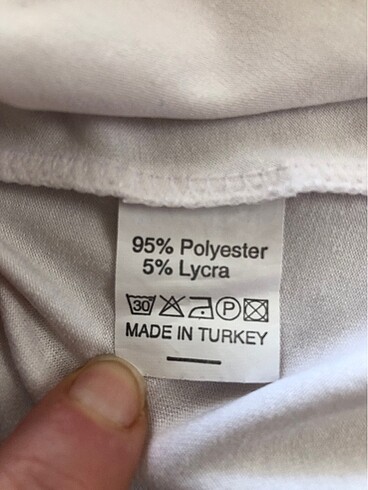 xl Beden beyaz Renk Likralı tişört