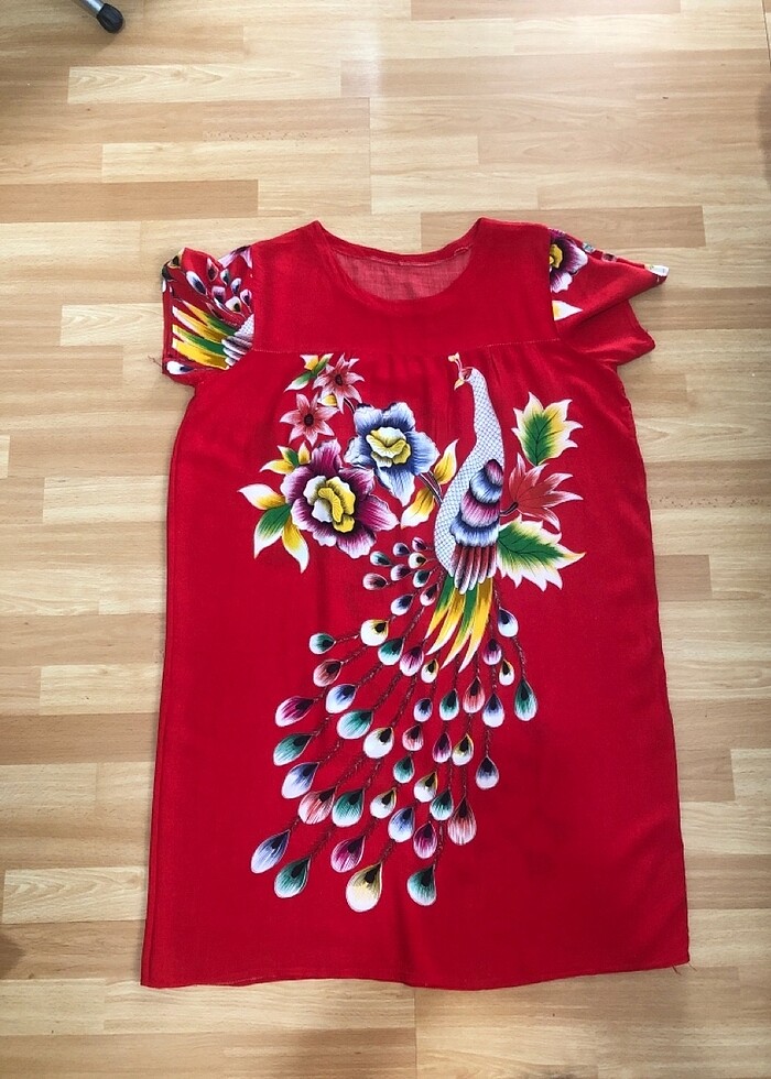 Pamuklu elbise - Görsel 2