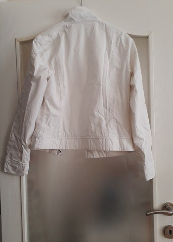 Zara Beyaz Spor Ceket,Mont - Görsel 6