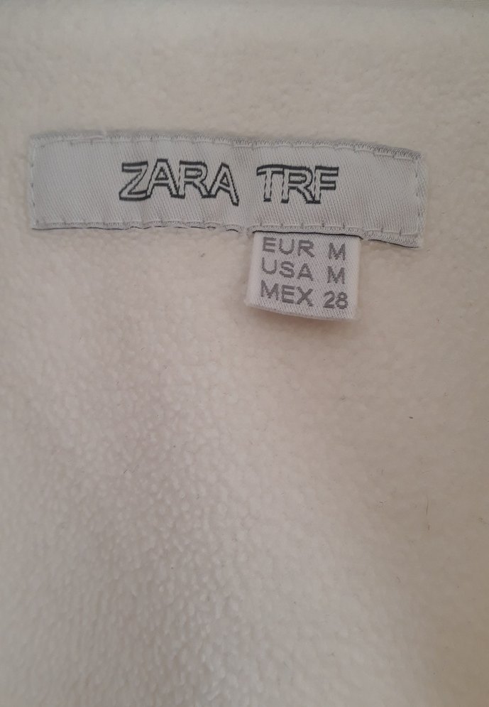 Zara Beyaz Spor Ceket,Mont - Görsel 2