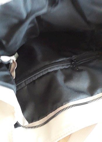 Kadın Bej Change Time Su Geçirmez El Omuz Çantası Pat Detaylı - Görsel 7