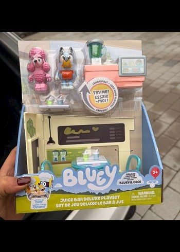 Bluey çizgi film Meyve Suyu Barı Oyun Seti - Görsel 2