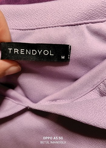 Mor Midi Boy Madonna yaka Kadın Elbise - Görsel 3