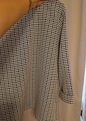 siyah Beyaz ceket - Görsel 3