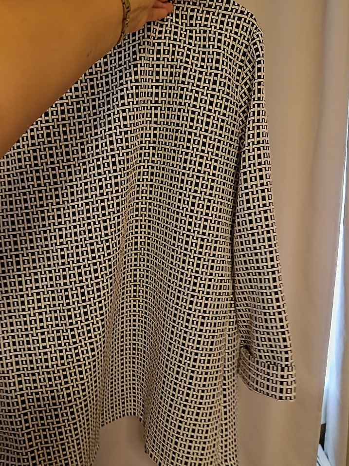 siyah Beyaz ceket - Görsel 3