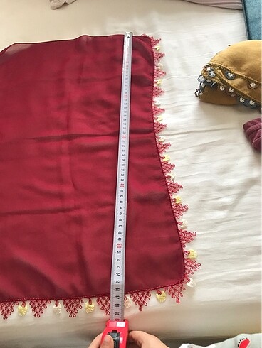 Beden bordo Renk iğne oyası namazlık