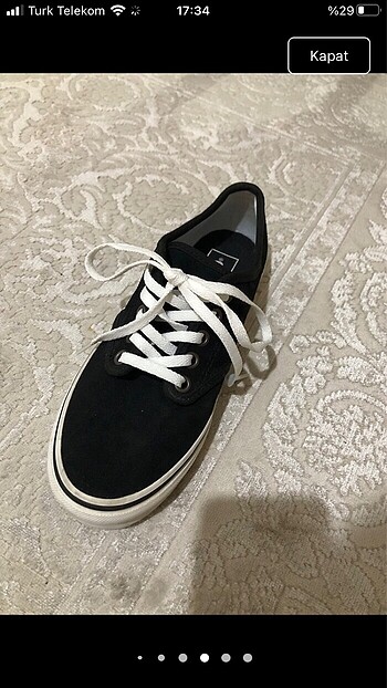 Vans orjinal wans ayakkabı