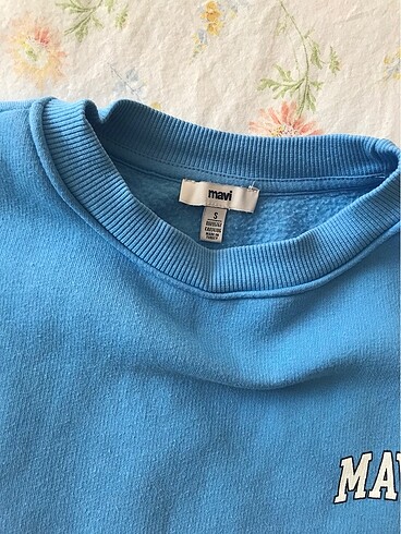 s Beden mavi marka sweat