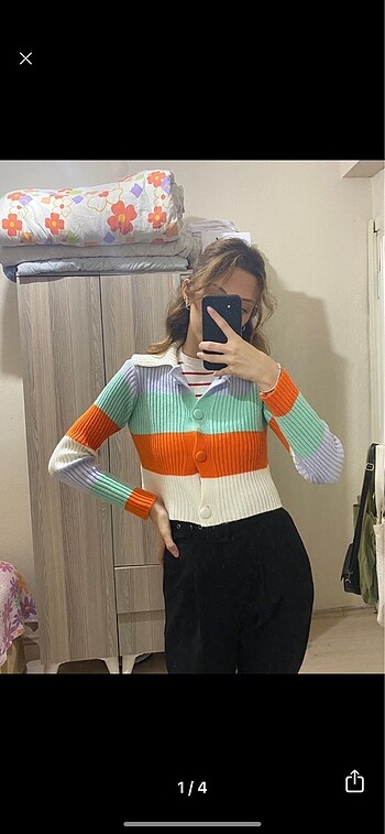 crop hırka