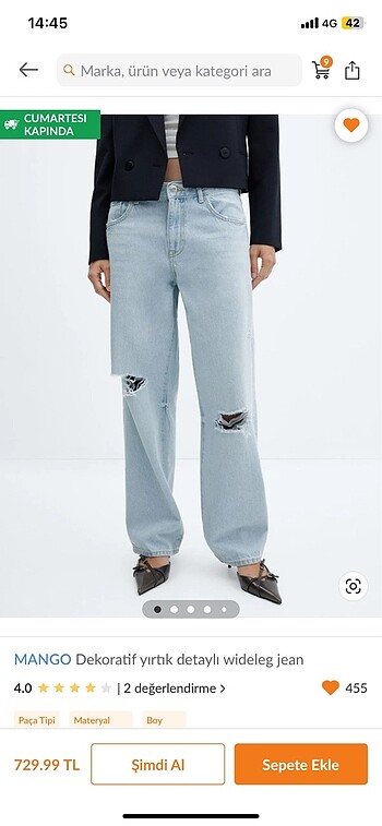 mango jean