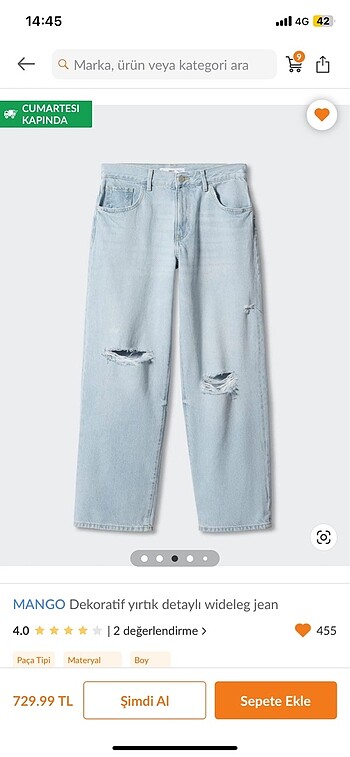 Mango mango jean