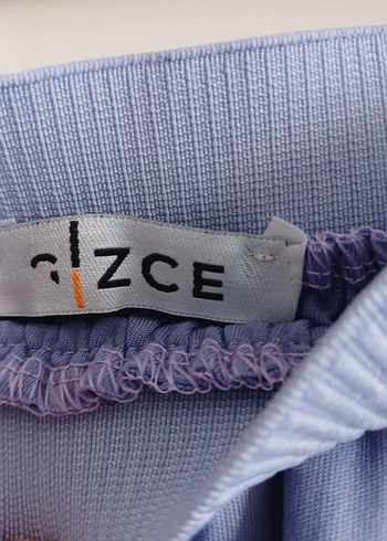 Mavi Uzun Pilili Kadın Etek - Görsel 3