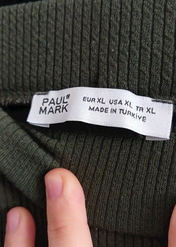 Kadın Haki Uzun TRİKO Etek - Görsel 4